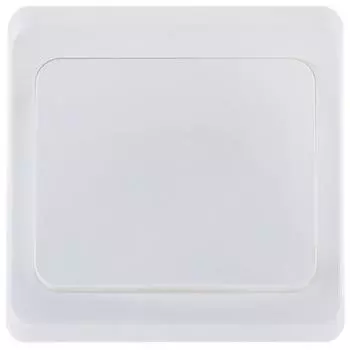 Переключатель встраиваемый Systeme Electric Этюд 1 клавиша, цвет белый