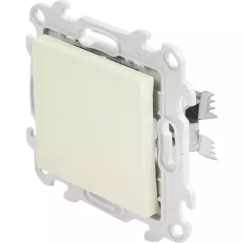 Переключатель встраиваемый Simon 24 Push&Go 1 клавиша цвет слоновая кость