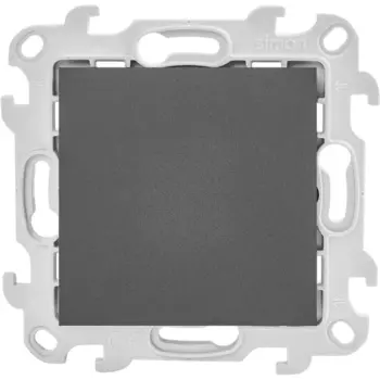 Переключатель встраиваемый Simon 24 Push&Go 1 клавиша цвет графит