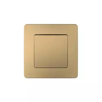 Переключатель встраиваемый Systeme Electric Blanca 1 клавиша цвет титан