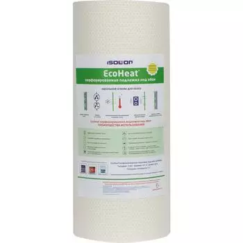 Подложка под обои перфорированная EcoHeat 3 мм
