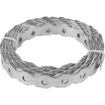 Перфорированная лента волна LV 17x0.75 5 м оцинкованная сталь цвет серый