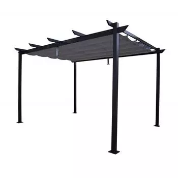 Пергола Naterial Omega 2.85x4 м тёмно-серый