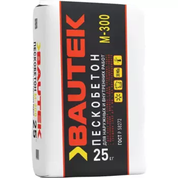 Пескобетон M300 Bautek 25 кг