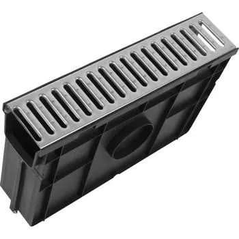 Пескоуловитель с оцинкованной решёткой к лоткам Лайт