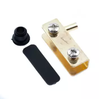 Петля для стеклянной двери цвет золото 2 шт.