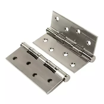 Петля дверная универсальная B2B 100-4S 100x75x2.5 мм сталь цвет никель матовый