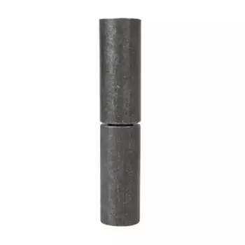 Петля гаражная с шаром 25x140 мм цвет черный