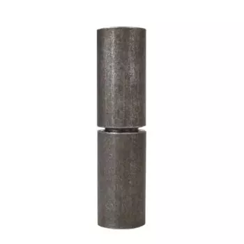 Петля гаражная с шаром 34x140 мм цвет черный
