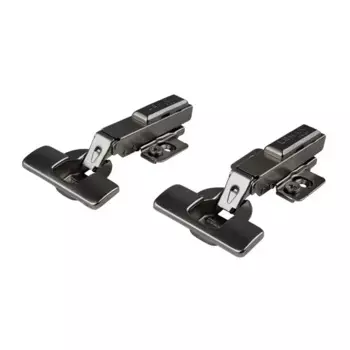 Петля мебельная накладная Lemax Prof Softly Clap 105° цвет черный