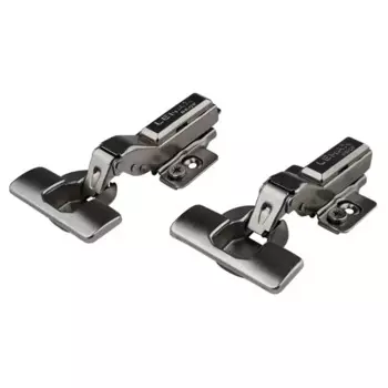 Петля мебельная полунакладная Lemax Prof Softly Clap 105° цвет черный