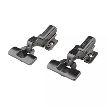 Петля мебельная вкладная Lemax Prof Softly Clap 105° цвет черный