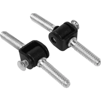 Петля ввертная ПВВ-1 8x1.75 мм сталь цвет черный