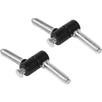 Петля ввертная ПВВ-2 8x1.25 мм сталь цвет черный