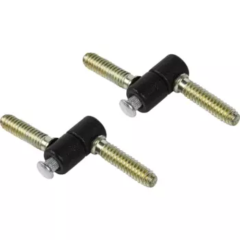 Петля ввертная ПВВ-2 8x1.75 мм сталь цвет черный