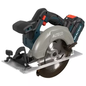 Пила циркулярная аккумуляторная Alteco CCS 20-165 Li BL, 20 В Li-ion 4 Ач, 165 мм