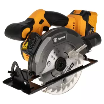 Пила циркулярная аккумуляторная Deko DKCS20V 084-1039, 20 В Li-Ion 4 Ач