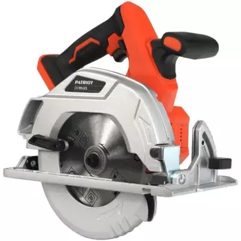 Пила циркулярная аккумуляторная Patriot CS 185UES, 20 В Li-ion без АКБ и ЗУ, 185 мм