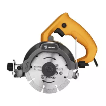 Пила циркулярная сетевая Deko DKCS1400, 1400 Вт, 115 мм