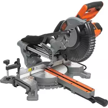 Пила торцовочная Black&amp;Decker BES700-QS, 1600 Вт, 216 мм
