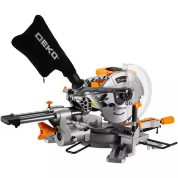 Пила торцовочная сетевая Deko DKMS255, 2300 Вт, 255 мм