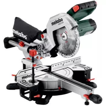 Пила торцовочная сетевая Metabo KGS216M 613216000, 1500 Вт, 216 мм