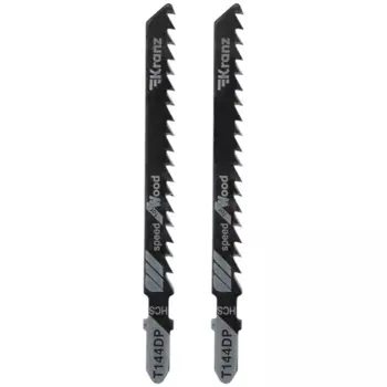 Пилка для лобзика по дереву Kranz KR-92-0317 быстрый рез, 2 шт.