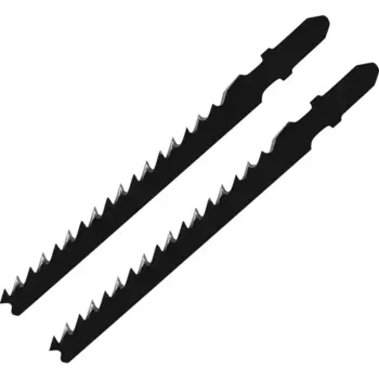 Пилка для лобзика по дереву KWB T144DP быстрый рез, 2 шт.