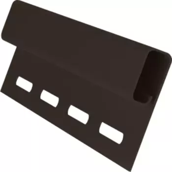 Планка финишная для сайдинга Monlid цвет коричневый