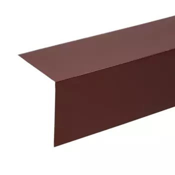 Планка карнизная 100x69 мм 2 м 0.4 мм RAL 8017 коричневый