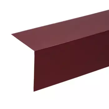 Планка карнизная 100x69 мм 2 м 0.4 мм RAL 3005 красный