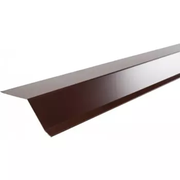 Планка Карнизная 2 м 75x50x5 мм коричневый