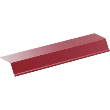 Планка карнизная 65x100x2000 мм 0.4 мм RAL 3005 вишневый