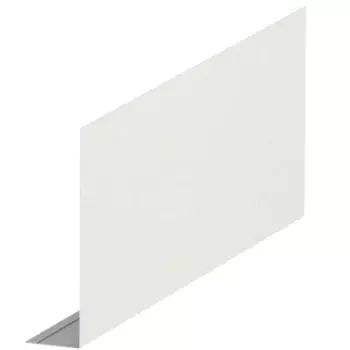 Планка лобовая 190x50 цвет белый