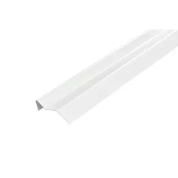 Планка начальная 10x20x10мм 2м 0.4мм RAL9003 белый