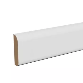 Планка притворная 2050x29x8 мм финиш-бумага ламинация цвет белый