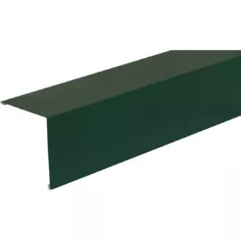 Планка угла наружного 110x110 мм 2 м 0.4мм RAL 6005 Зеленый