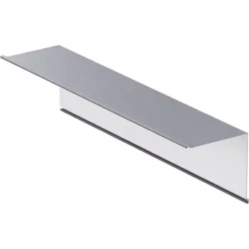 Планка угла внешнего 115x115x2000 мм 0.4 мм RAL 7024 темно-серый