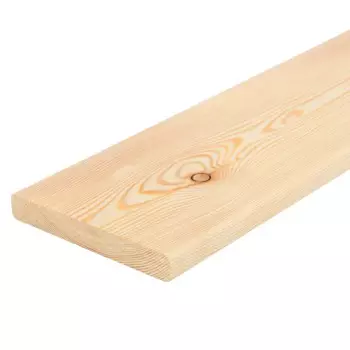 Планкен 20x140x2000 мм Лиственница прямой с фаской угла
