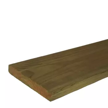 Планкен импрегнированный 20x120x3000 мм хвоя прямой с фаской угла