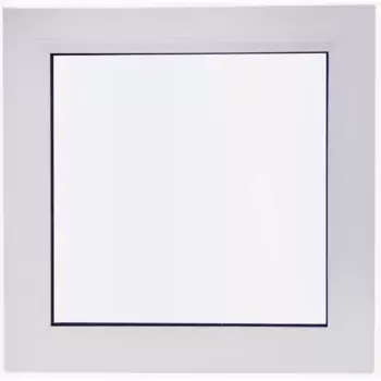 Пластиковое окно ПВХ Deceuninck глухое 500x500 мм (ВхШ) однокамерный стеклопакет белый (с двух сторон)