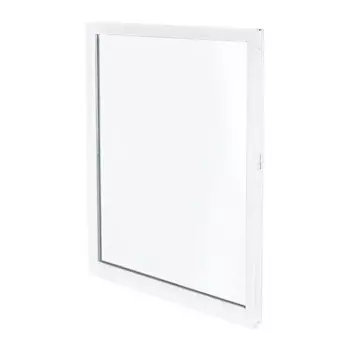 Пластиковое окно ПВХ Rehau 116x100 мм (ВxШ) однокамерный стеклопакет белый (с двух сторон)