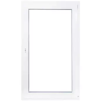 Пластиковое окно ПВХ Rehau 60 одностворчатое 120/117.5x60 мм (ВхШ) двухкамерный белый (с двух сторон)