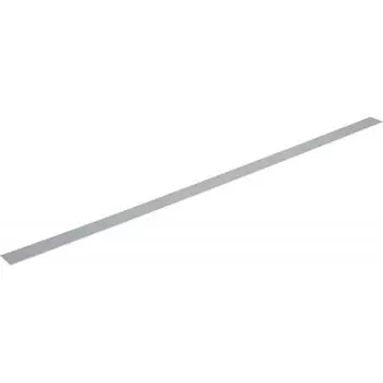 Пластина крепежная 1000x40x2 мм, алюминий