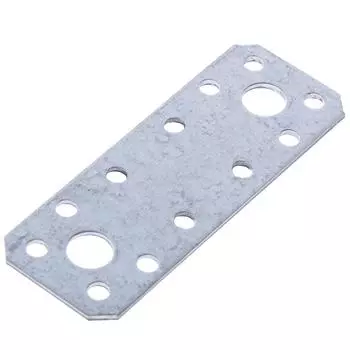 Пластина крепежная 100x35x2 мм, сталь