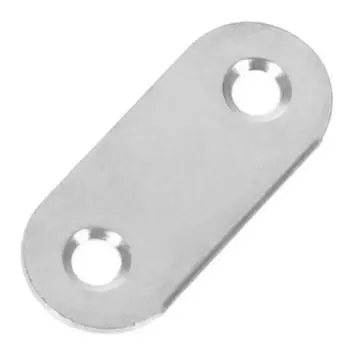 Пластина крепежная 40х18х2 мм, 8 шт.