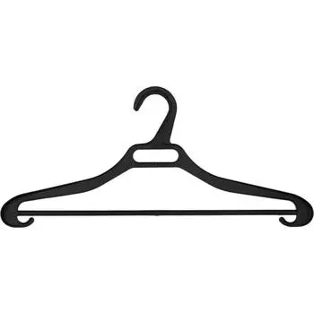 Плечики 85x480x220 мм, полипропилен, 5 шт