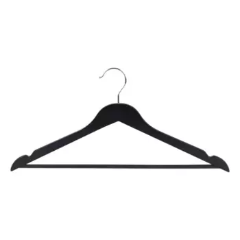 Плечики для одежды Konsensa 43.5 см дерево цвет черный