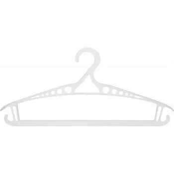 Плечики размер 48-50 425x188x32 мм полипропилен цвет белый