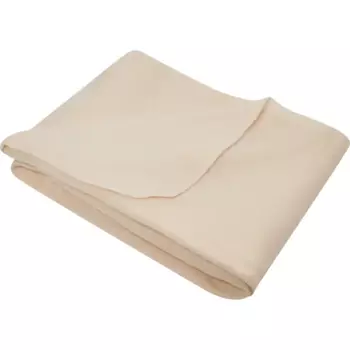 Плед 110x150 см флис цвет светло-бежевый